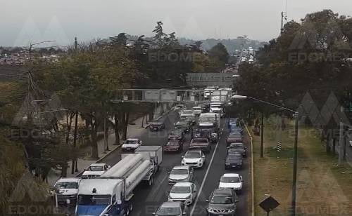 Accidente en la López Portillo de Toluca